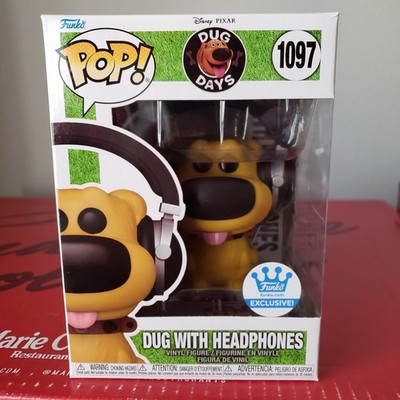 Funko Pop! Dug Days Dug With Headphones 1097 Funko Shop Upgraded Interior