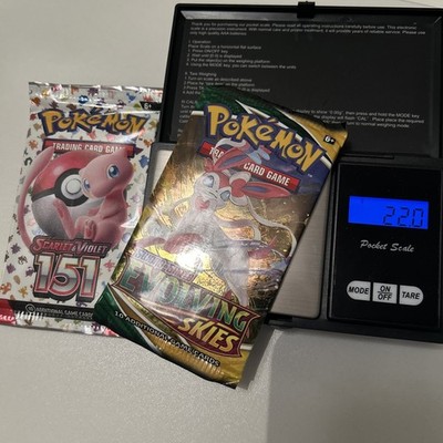 Pokemon Evolving Skies Heavy Booster Pack + 151 Sealed Heavy - NEU