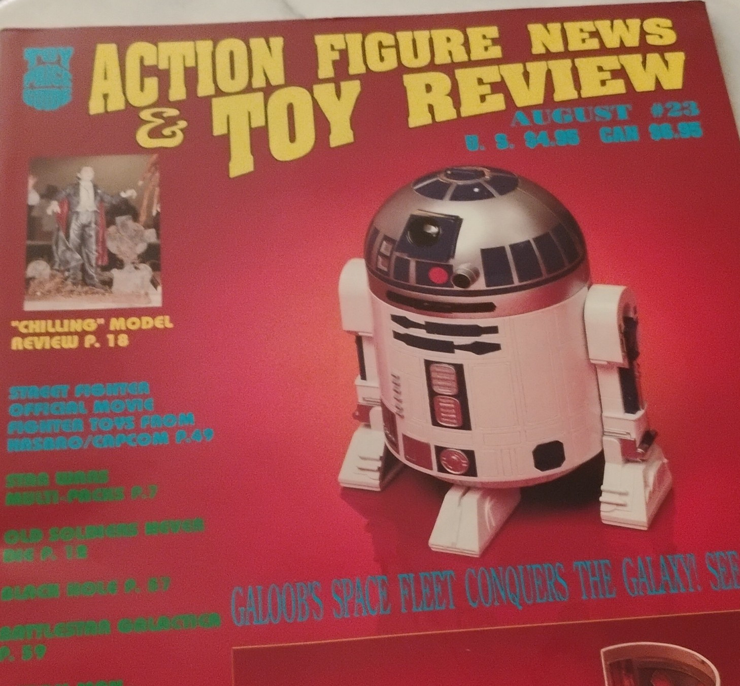 Action Figure News & Toy Review Magazine Issue 23 August English Action Figures