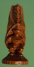 6.5” Tall VTG Hawaiian Tiki Coco Joes Hapa Wood Winner Statue Nbr# 26-151 HW138