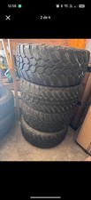 37x13.50 Set Of 4 Tires Very Good Condition Great Deal R22 Mud Terrain Attack