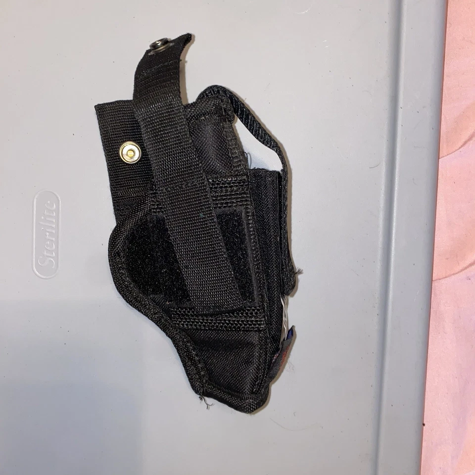 Coldre de náilon .380, estojo Ace, dentro ou fora da cintura, ambidestro, CCW - Imagem 3 de 4