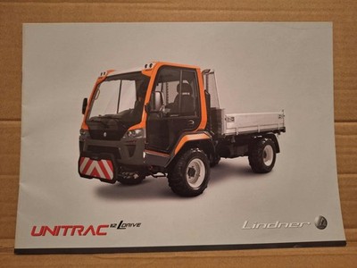 Lindner Unitrac 82 L Drive 09-16 Brochure Tractor Tractor
