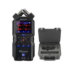 Zoom H4essential 4-Track Recorder with SKB iSeries Recorder Case