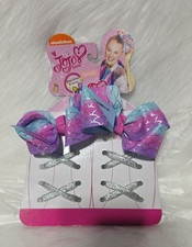 Nickelodeon JoJo Siwa Shoe Bows Laces Multi color mermaid New