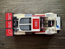 ⚪️🔴 LEGO Speed Champions 75873 Audi R8 LMS Ultra, put together, Retired