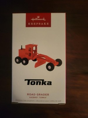 MIB Hallmark 2025 TONKA ROAD GRADER Keepsake Ornament - FREE SHIPPING