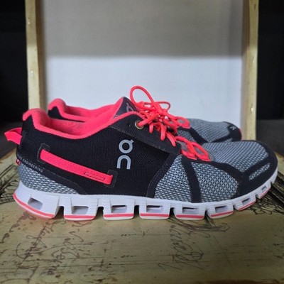 Size 7.5 Oncloud Women's ON Running Shoes Black-Pink Swiss Engineered Sneakers
