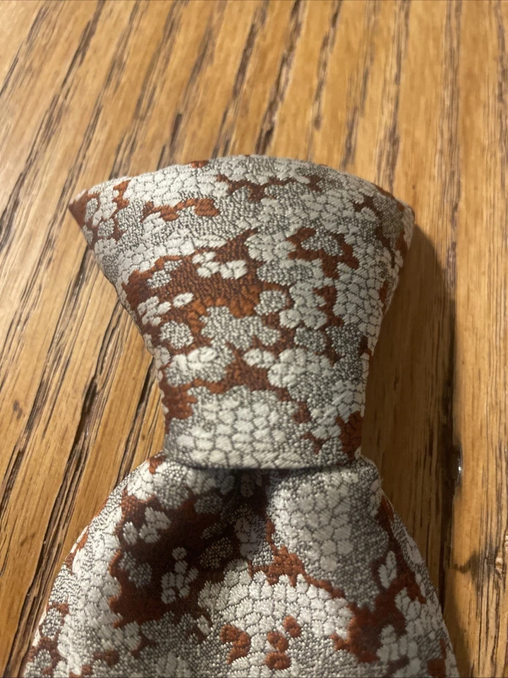 Винтажный 60-х 70-х Sears полиэстер зажим на широкий галстук мод диско абстрактный геометрический - Изображение 4 из 4