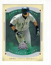 2005 Fleer National Pastime Ichiro Suzuki (HOF) #36 Seattle Mariners Ship Free