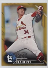 2016 Bowman Draft Top Prospects Gold /50 Jack Flaherty #BD-192