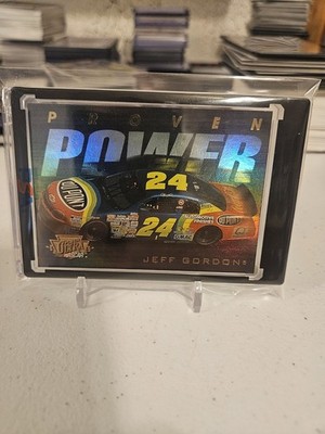 Jeff Gordon 1996 Fleer Ultra Update Proven Power Very Rare Insert #4 NASCAR CARD