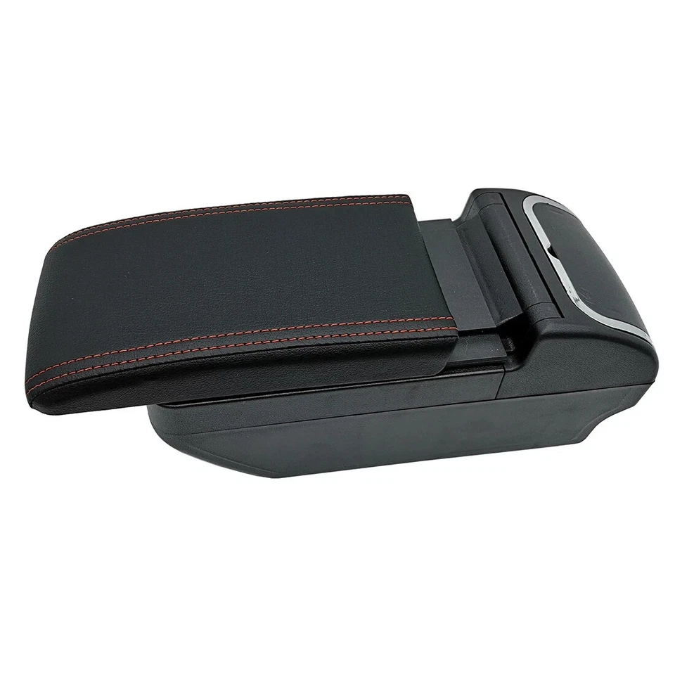 Double Layer Armrest Box for Toyota bB/Scion xB/Yaris/Echo - Seat Storage Box - Imagem 2 de 4