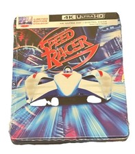 Speed Racer 4K Steelbook Digital - SEALED New