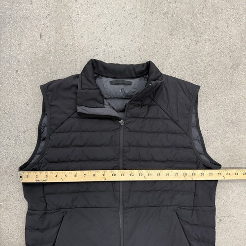 Chaleco acolchado Lululemon Down For It All 700 relleno negro para hombre talla mediana - Imagen 3 de 6