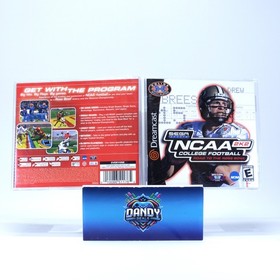 NCAA College Football 2K2 CIB W/ Manual - Sega Dreamcast