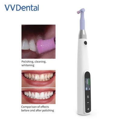 Dental Cordless Hygiene Prophy Handpiece Electric Polishing Motor Teeth Cleaning
