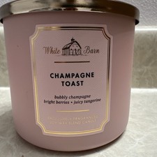 White Barn Champagne Toast Scented 3 Wick Can...