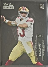 2022 Wild Card Matte Brock Purdy RC #BC-BP San Francisco 49ers QB Rookie Card. rookie card picture