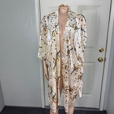 Anthopologie Floreat Women's Kimono One size Dandelion Velour Long Open front K3