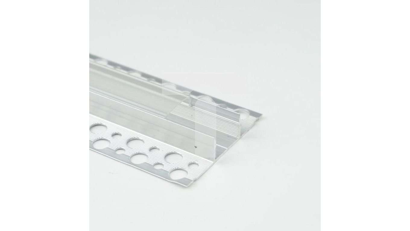 Profile GNS02 surface mounted. anodized + transp shade. 2m /T2UK