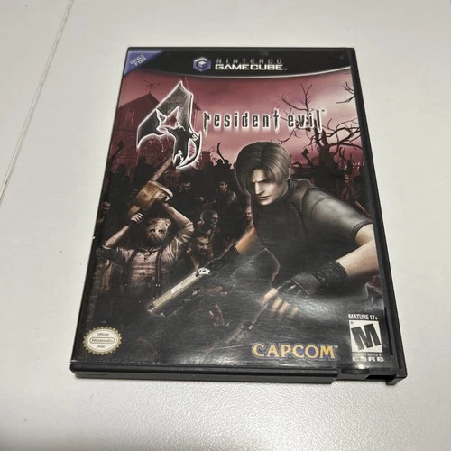 Resident Evil 4 Nintendo GameCube 2005 Complete CIB, 2-Disc Set with Manual