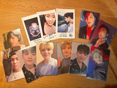 SEVENTEEN Kpop Photocard Lot (12) - Rare Boys Be Polaroids Attacca Semicolon Ode
