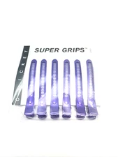 Cricket Super Grips Salon Hair Clips for Styling, Sectioning, (Purple)