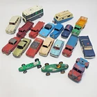 Vintage toys 19 Piece mixed lot Dinky Toys Cars Used offered For Restoration