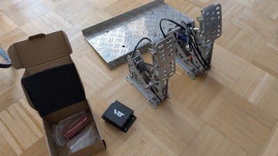 VRS DirectForce Pro 2-Pedal-Set, Gaspedal, Bremse & Controller