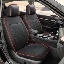 Funda Asiento Delantera para Nissan, Tubería Cuero Protectores Asiento Ajuste Personalizado Nissan Ro