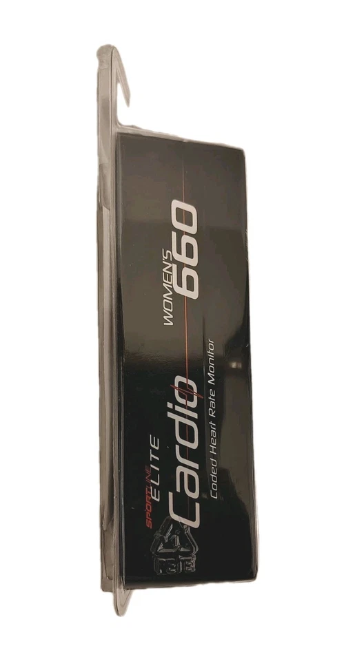 Nuevo monitor de ritmo cardíaco Sportsline Elite cardio para mujer sellado codificado 660 Foto 3 de 4