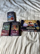 lorcana first chapter booster box reprint Disney Lorcana TCG Booster Box, The First Chapter, 24 Packs