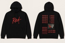 Playboi Carti Hoodie XL Whole Lotta Red Black