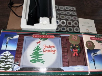 Mr. Christmas Holiday Projector 24 Slides Halloween Easter 4th Of July