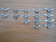 Lot écrous papillon ATAX, HURET, SOVA, en 8mm et 9,5 mm pour vélo ancien vintage