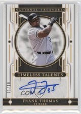 2024 Panini National Treasures Holo Gold 1/10 Frank Thomas #TTS-FT Auto HOF 19zq