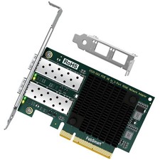 PCIE x8 Interface to 2X 10GbE SFP Optical Port Network Adapter for Desktop P...