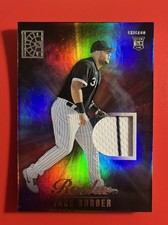 2022 Panini Capstone Rookie Materials Jake Burger #RM-JB Rookie RC Relic Patch