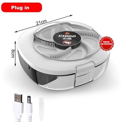 Wiederaufladbare Elektrische Fliegenfalle USB Indoor Outdoor Insektenfänger Fliegenvernichter für