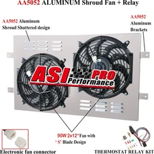 Aluminum Shroud Fan Relay For 1988-99 1998 Chevy GMC C/K 1500 2500 3500 5.7L