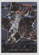 2020 Panini NBA Hoops Lights Camera Action Purple Explosion Ja Morant #30 04ag