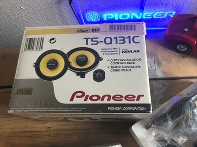 Pioneer Boxen Lautsprecher TS-Q131C Kevlar Neu NOS, System, 180 Watt!