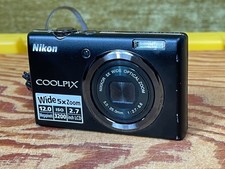 Nikon COOLPIX S570 12MP Compact Digital Camera 5x Optical Zoom