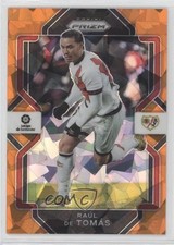 2022 Panini Chronicles Base La Liga Orange Ice Prizm 6/23 Raul de Tomas #207 n0c