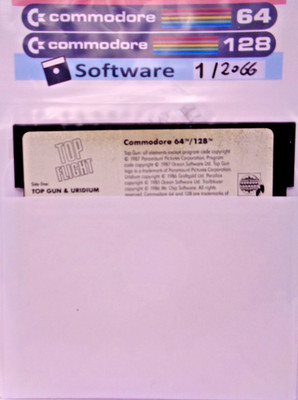 COMMODORE 64/128 -- TOP FLIGHT (THUNDER MOUNTAIN - DISK)