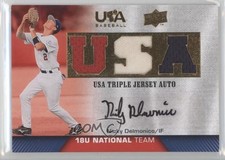 2009 Upper Deck USA Baseball Box Set Nick Delmonico Nicky #TJA18U-ND Auto 4z4