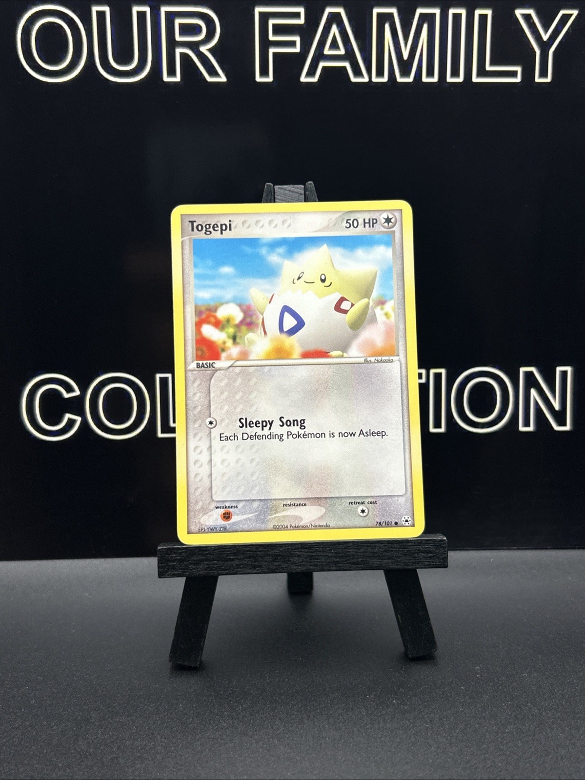 Pokémon Togepi 78/101 Regular Common 50 HP English Hidden Legends 2004