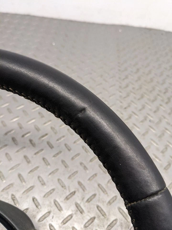 Factory Black Steering Wheel w/ Buttons OEM for 11-18 Jeep Wrangler  1149604 - Image 2 of 4