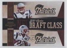 2011 Playoff Contenders Draft Class Gold /100 Stevan Ridley Shane Vereen #17 0c4